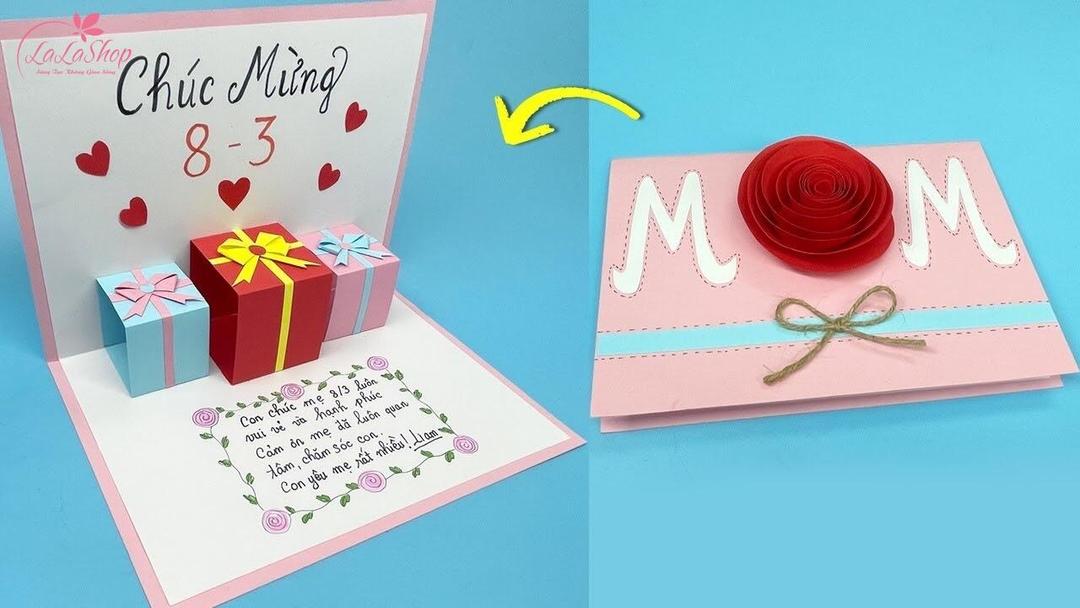 Thiệp chúc là món quà giản dị nhưng chứa đựng nhiều tình cảm