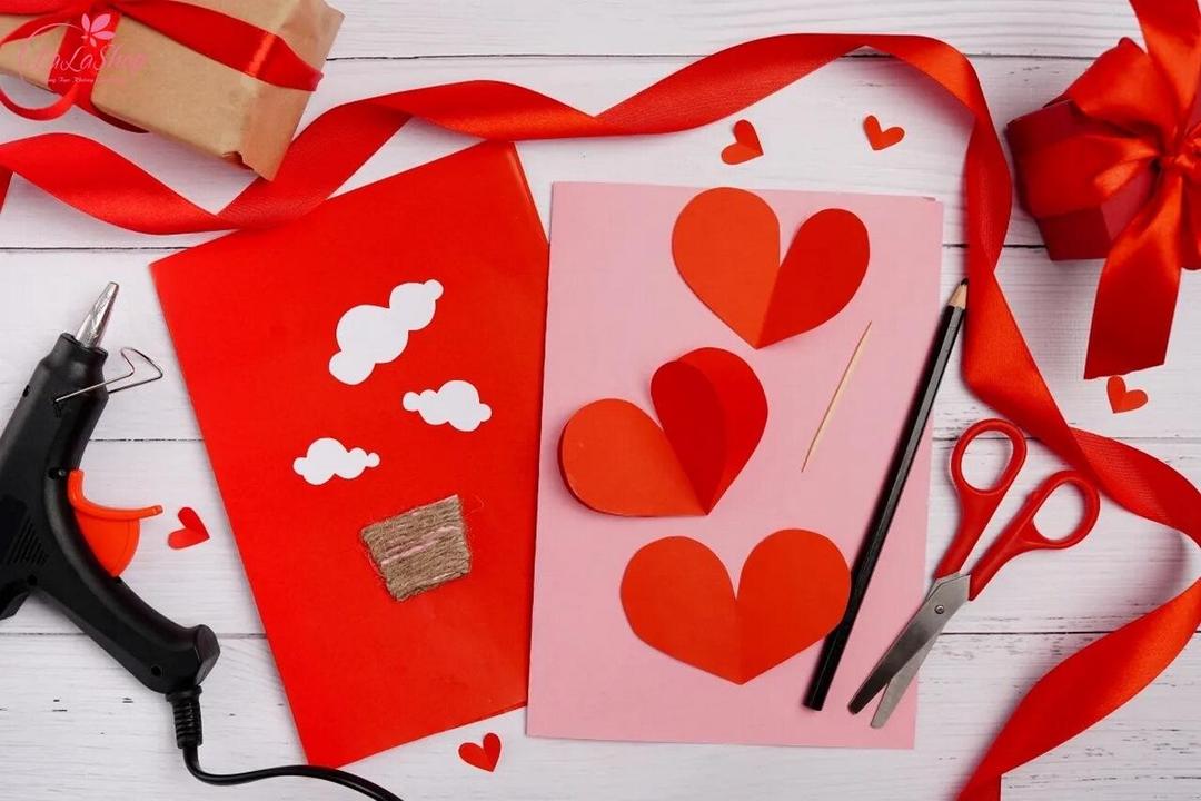 Cách làm thiệp Valentine tặng người yêu đơn giản 2025