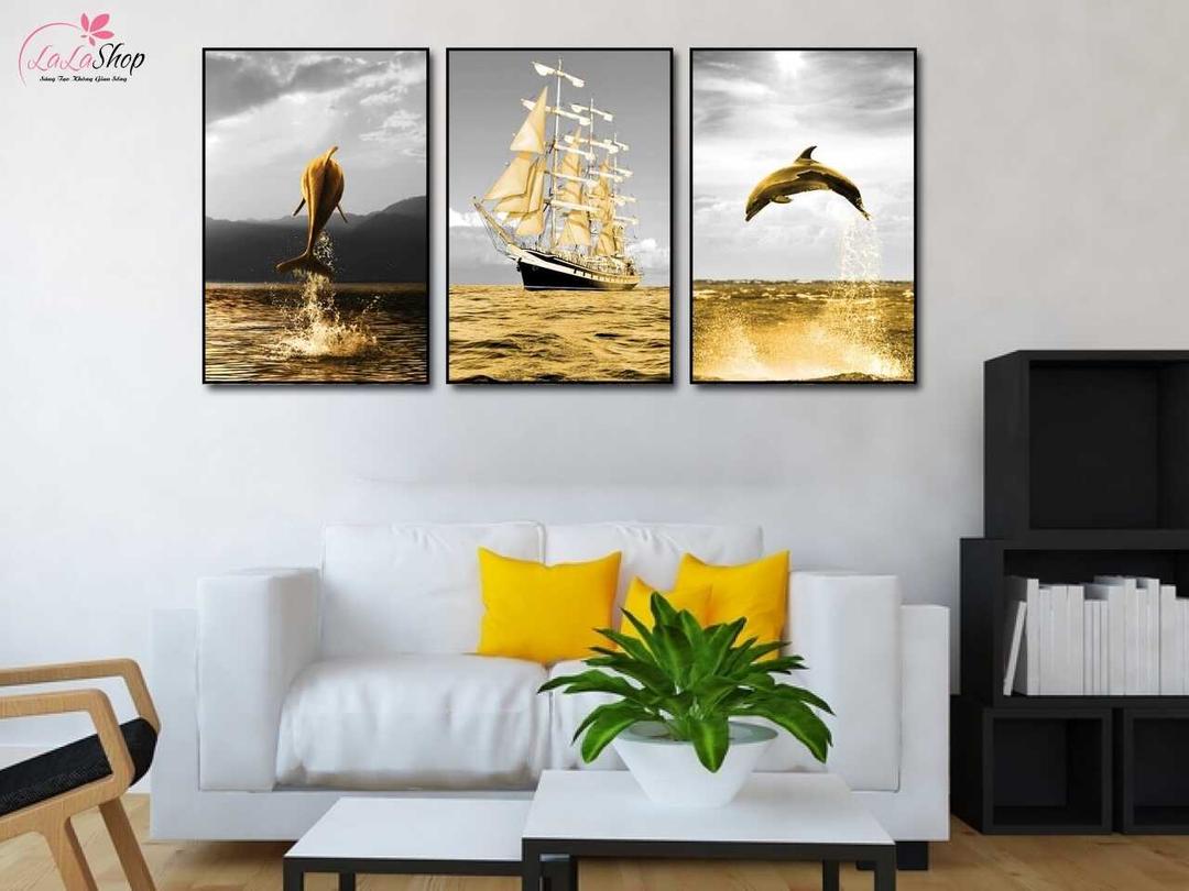 Tranh canvas phổ biến là dòng tranh in canvas