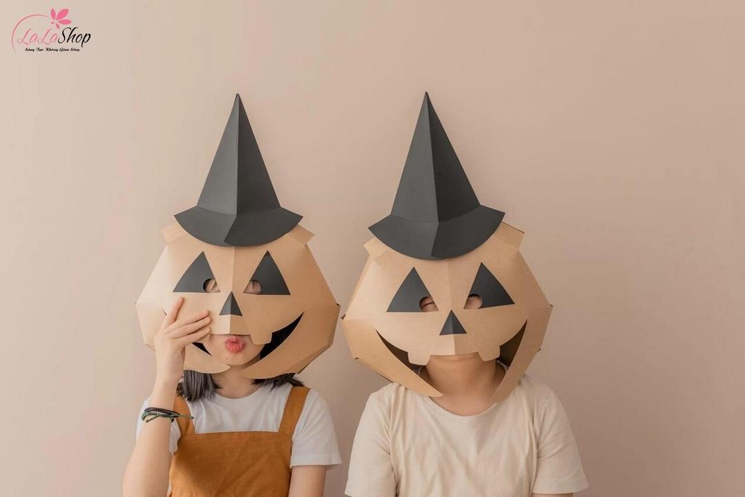 Tự làm mặt nạ Halloween độc đáo giúp tiết kiệm chi phí