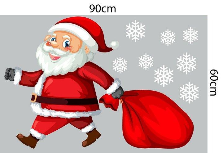 Combo decal trang trí noel những người bạn đêm giáng sinh 2022