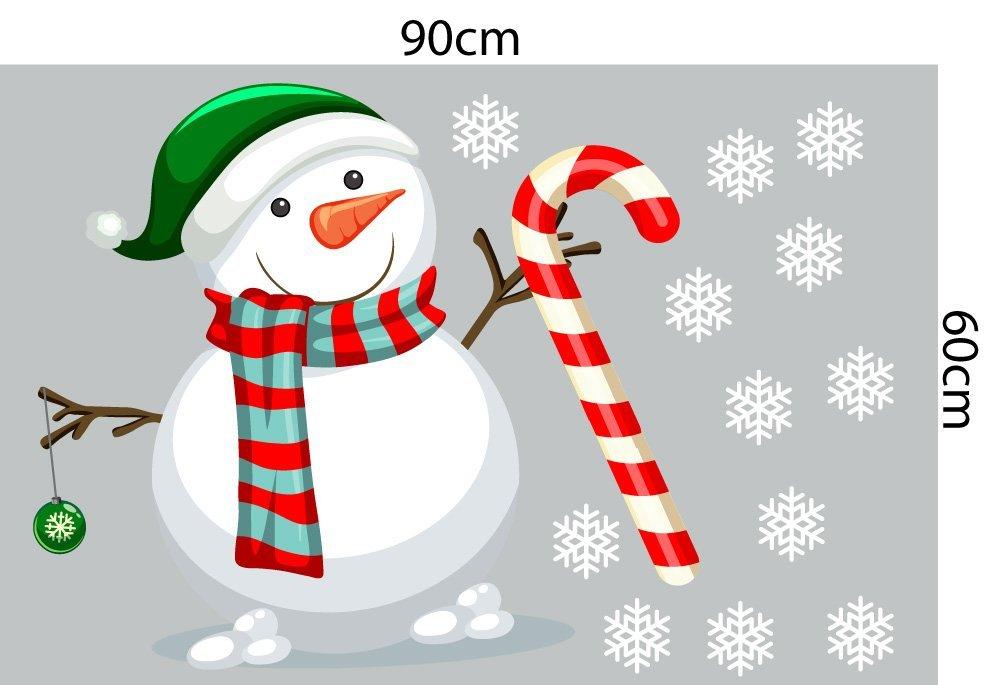 Combo decal trang trí noel những người bạn đêm giáng sinh 2022