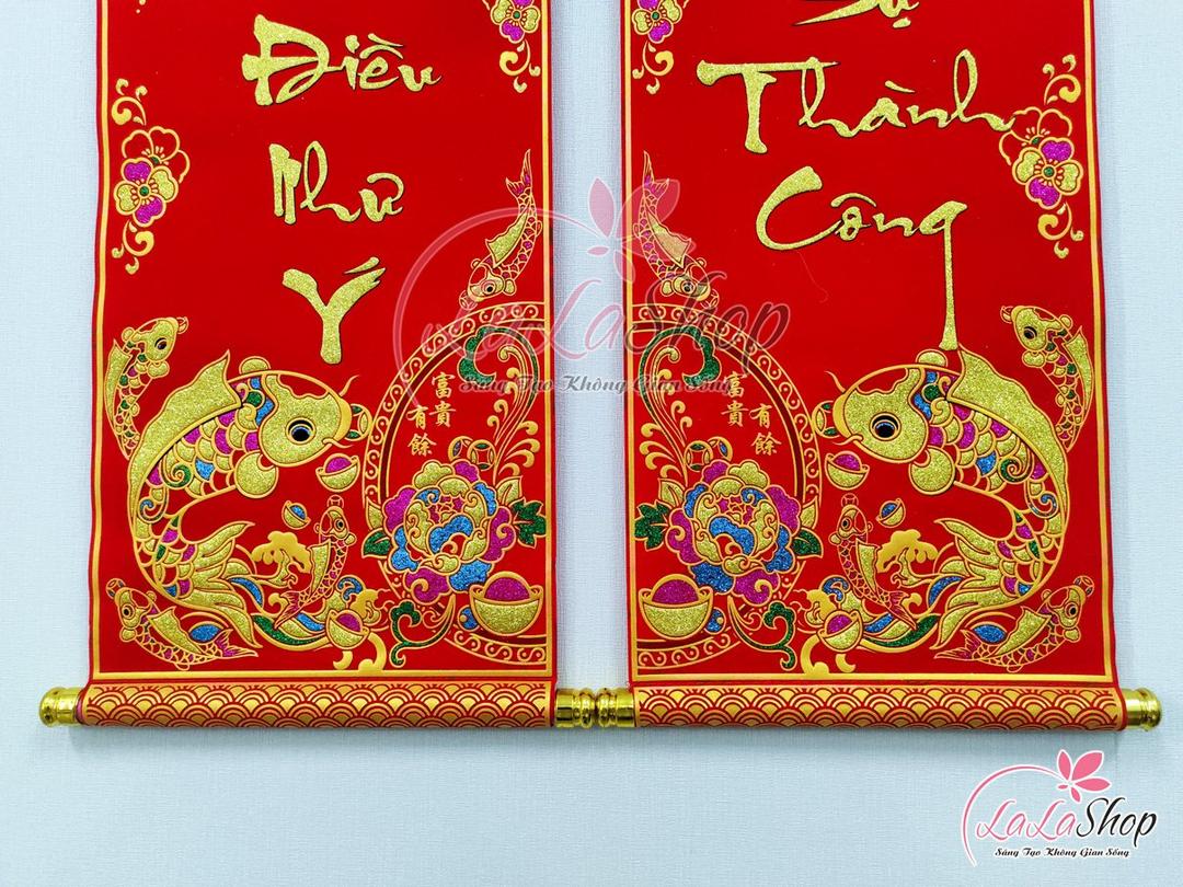 Bộ liễn câu đối mừng xuân sang-chúc tết đến