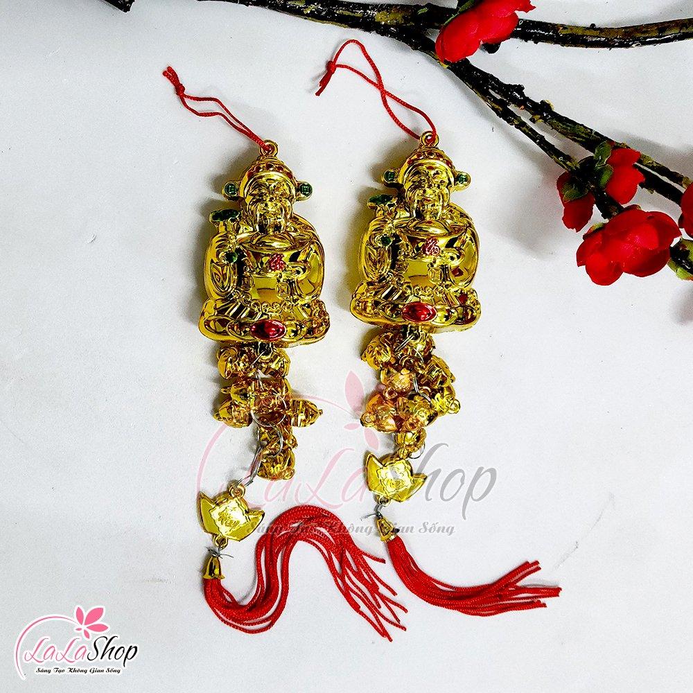 Combo 2 dây lộc treo thần tài may mắn chúc mừng năm mới trang trí tết