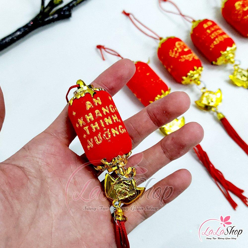 Combo 5 dây lộc treo lồng đèn chúc mừng năm mới trang trí tết