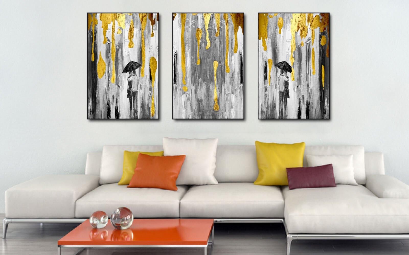 Tranh trừu tượng treo tường đẹp nhất tại Lala mẫu 4