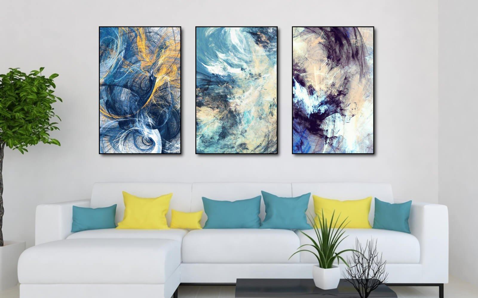 Tranh trừu tượng treo tường đẹp nhất tại Lala mẫu 7