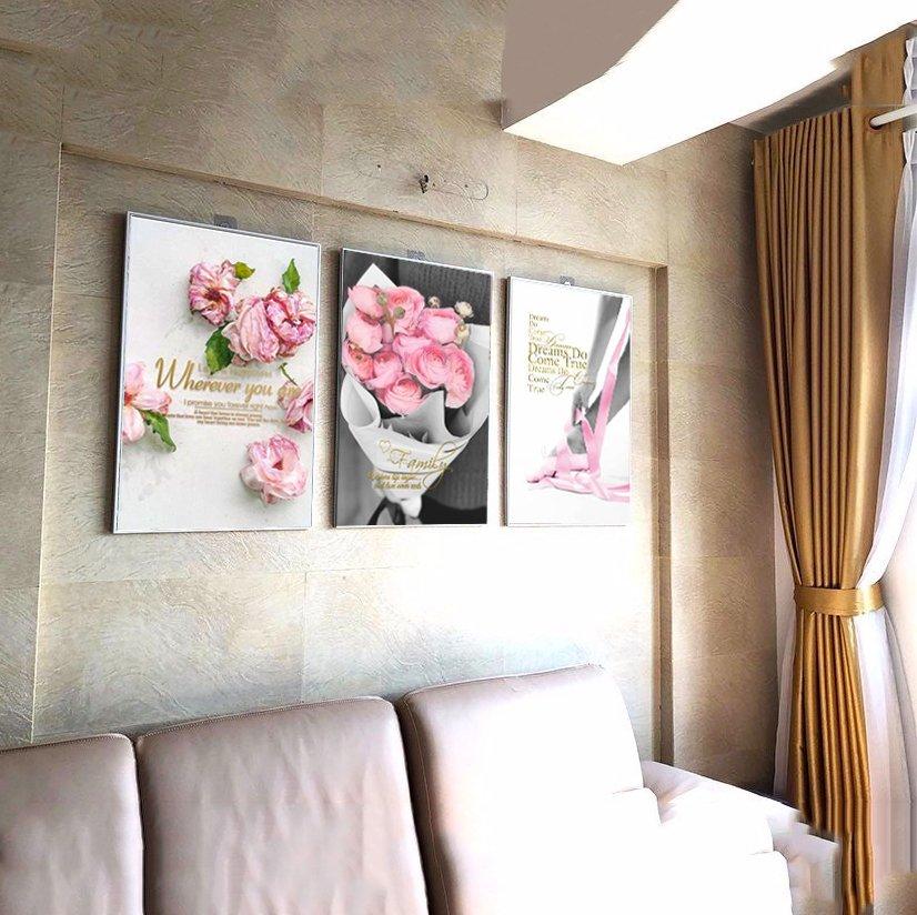 Tranh Treo Tường Hoa Cúc Họa Mi Nghệ Thuật 2