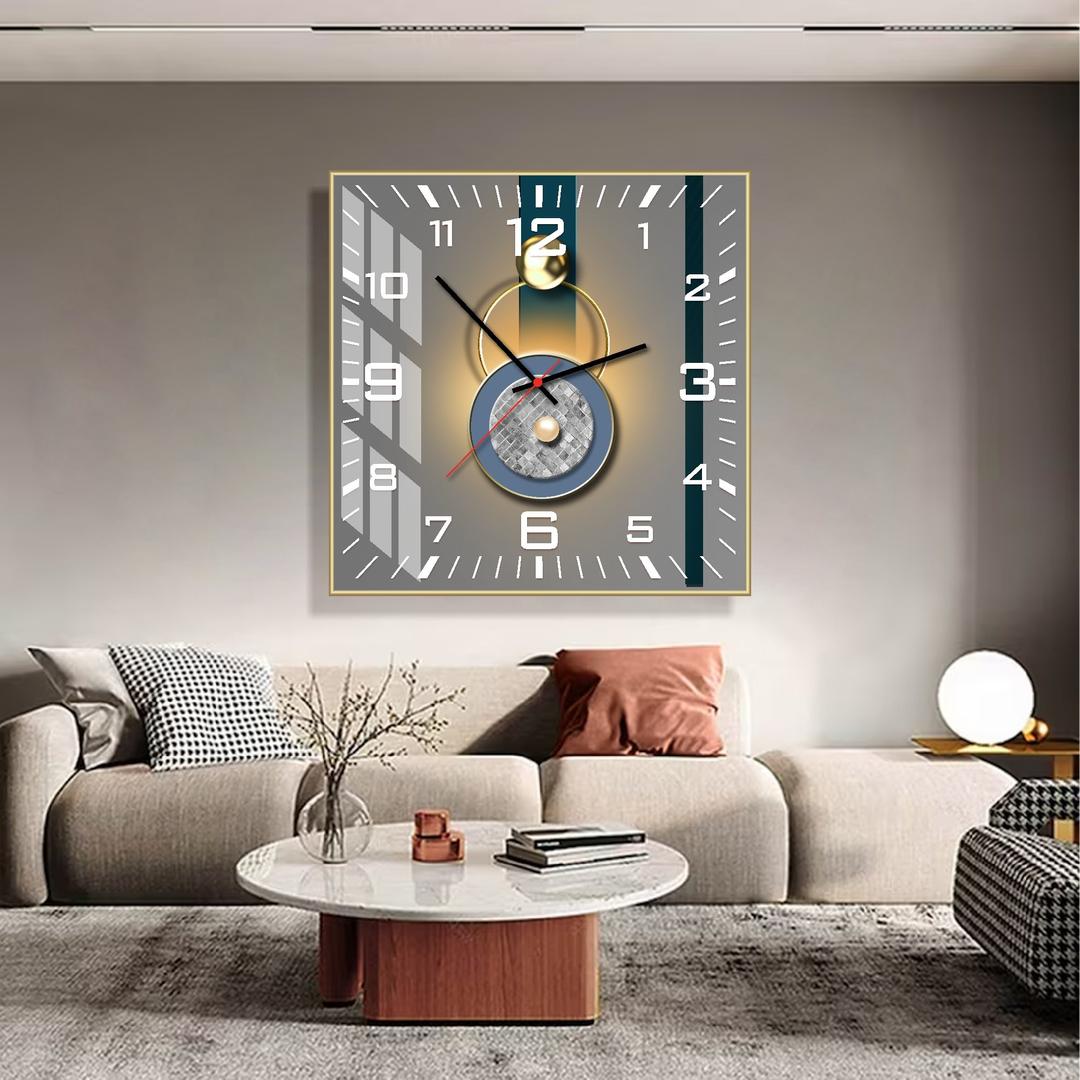 Đồng Hồ Vintage treo tường nghệ thuật trừu tượng 504