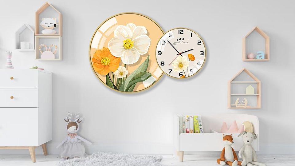 Tranh đồng hồ đa dạng, từng chi tiết được trau chuốt tỉ mỉ vừa để xem giờ vừa tạo điểm nhấn