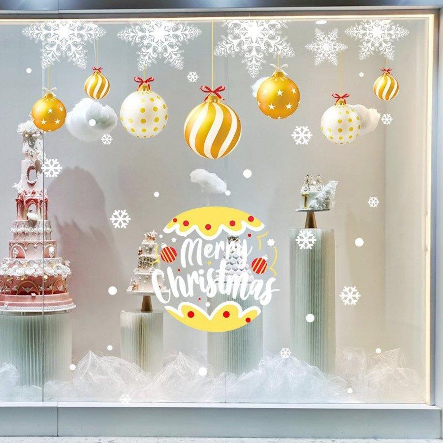 Decal trang trí Noel loại in sẵn giá rẻ cũng cực kỳ đẹp và sắc nét