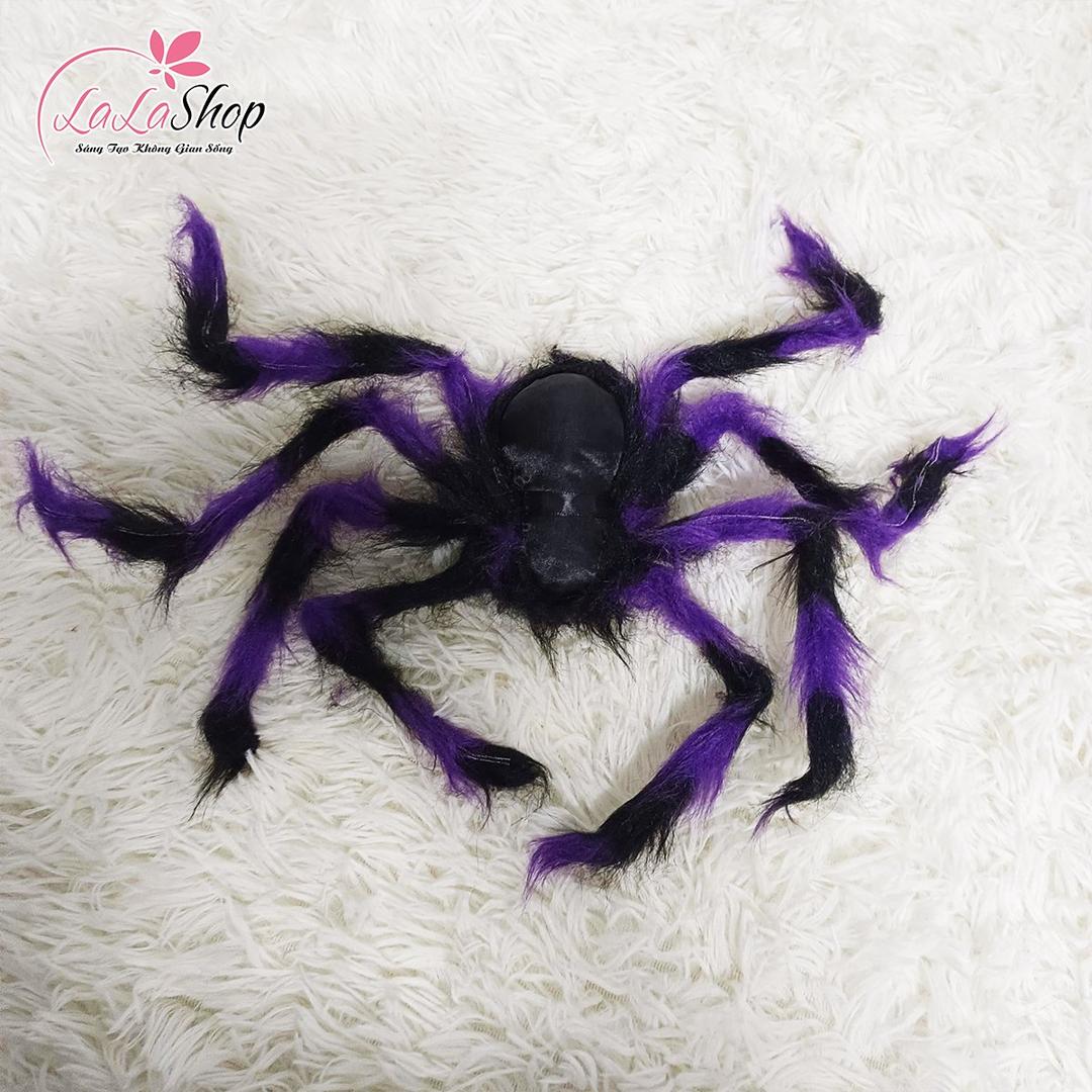 Phụ Kiện Trang Trí Halloween Nhện Đốm Nhiều Kích Thước (Màu Ngẫu Nhiên)
