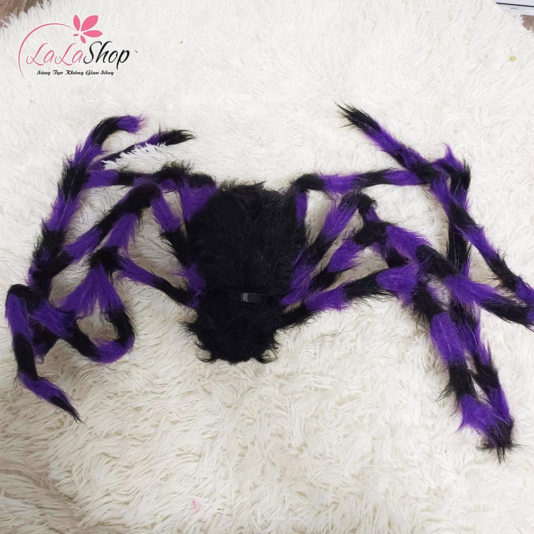 Phụ Kiện Trang Trí Halloween Nhện Đốm Nhiều Kích Thước (Màu Ngẫu Nhiên)
