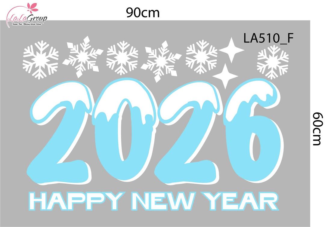 Combo Decal Trang Trí Noel Người Tuyết Và Những Ngôi Nhà Ấm Áp Chào Đón Giáng Sinh