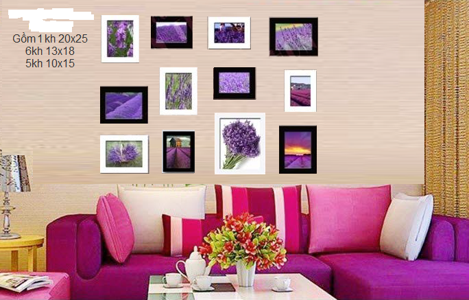 Khung gỗ bộ 12 khung - KG005