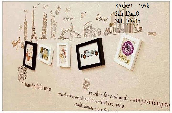 Khung ảnh bộ 5 khung - KA069