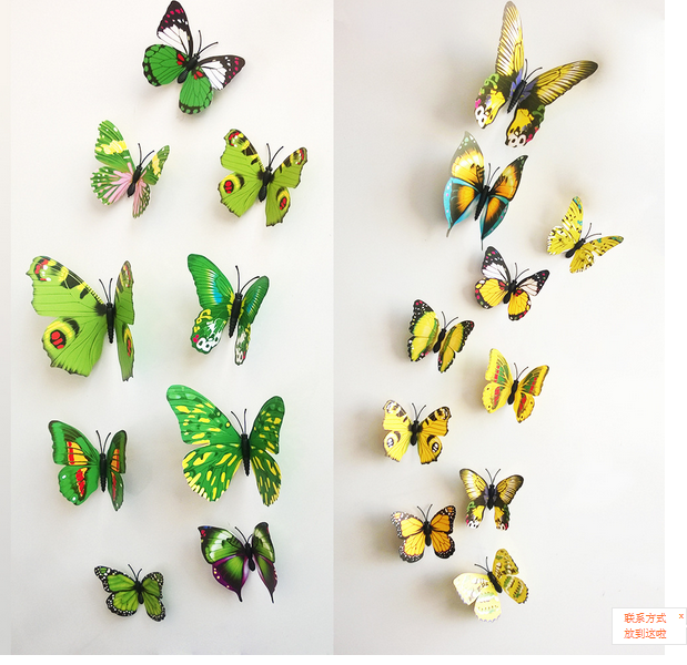 Bướm 3D bộ 12 con