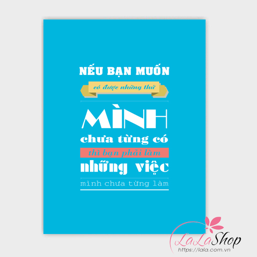 Tranh treo tường bạn phải làm những việc mình chưa từng làm