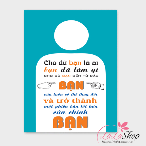 Tranh treo tường trở thành một phiên bản tốt hơn của chính bạn 30x40