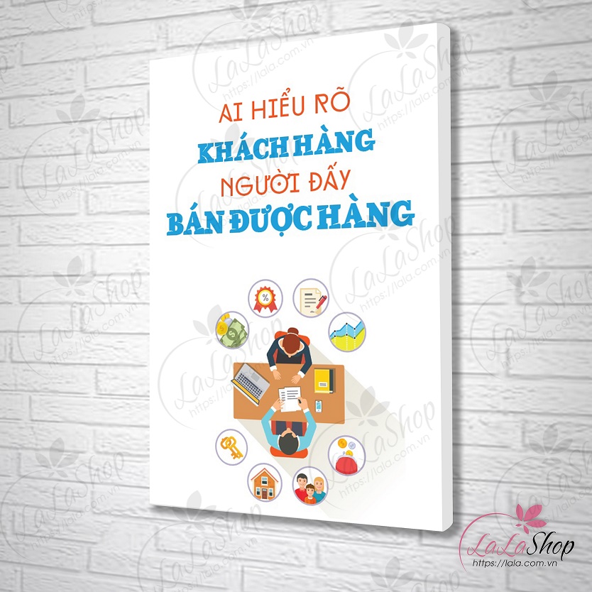 Tranh treo tường ai hiểu rõ khách hàng người đấy bán được hàng