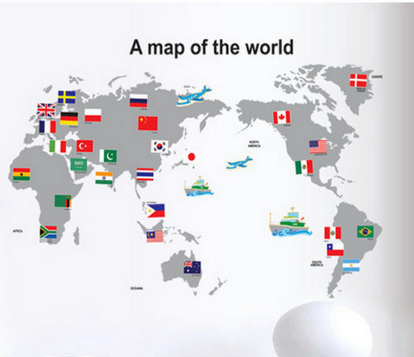 Bản Đồ các nước số 3