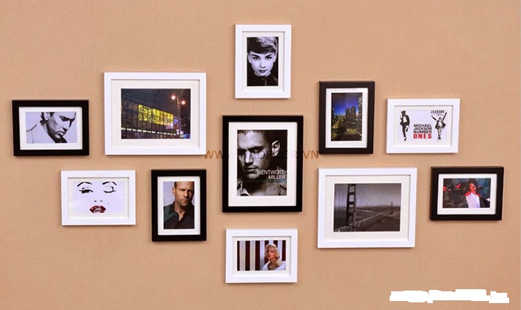 Khung gỗ bộ 11 khung - KG012