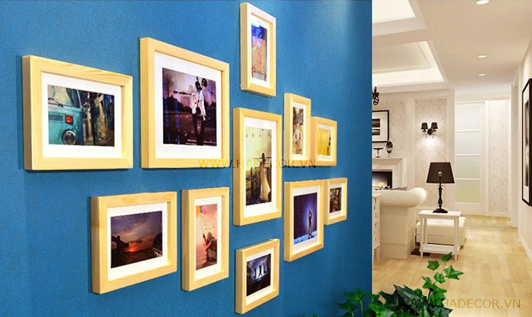 Khung gỗ bộ 11 khung - KG012