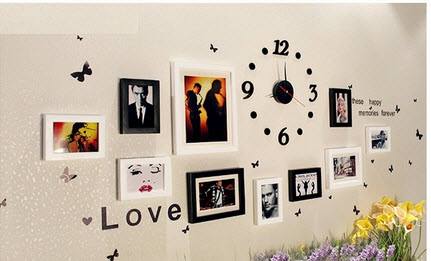 Đồng hồ số đen 1