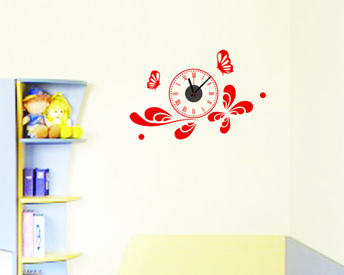 Đồng hồ cánh bướm đỏ