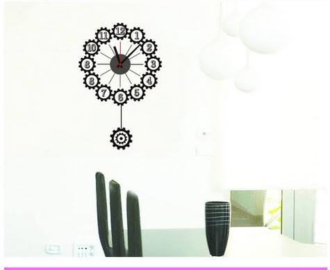 Đồng hồ số đen 3