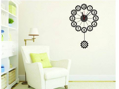 Đồng hồ số đen 3