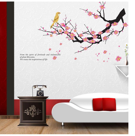 Cành đào hồng 2